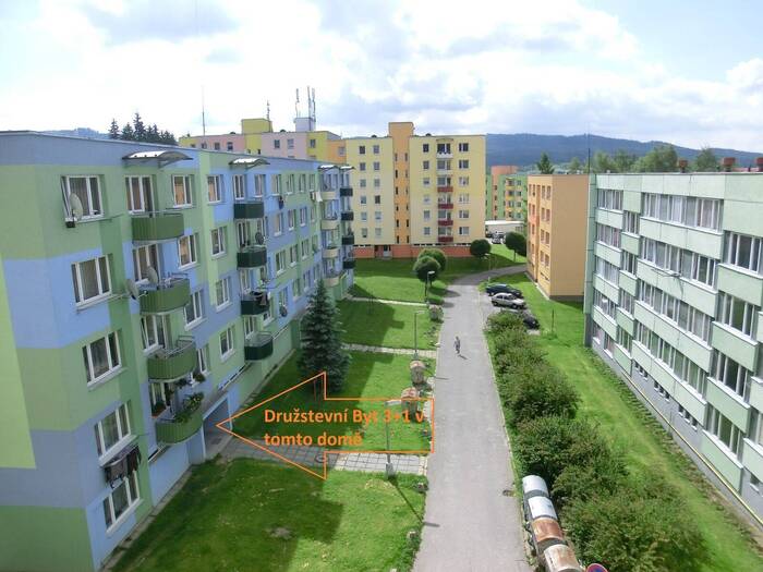 Prodej bytu 3+1, 69 m² — Sídl. Míru, Prachatice