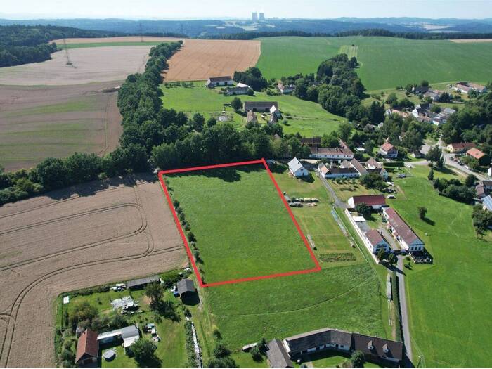 Prodej pozemku pro bydlení 1179 m² — Pořežany, Jihočeský kraj