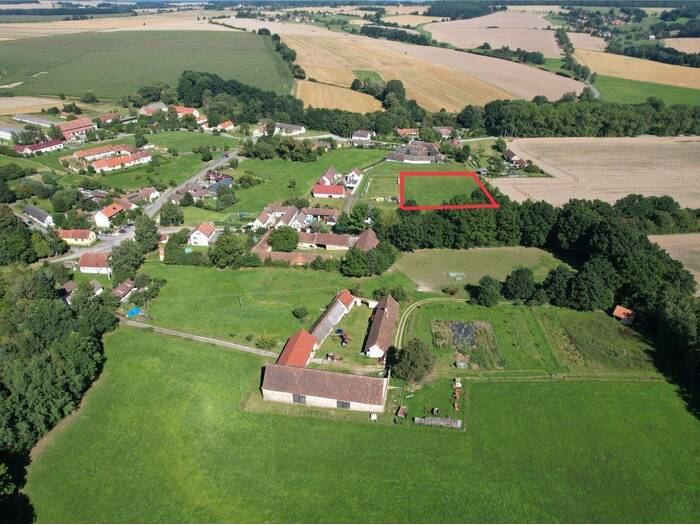 Prodej pozemku pro bydlení 1179 m² — Pořežany, Jihočeský kraj
