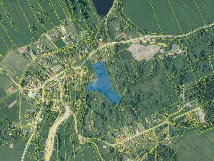 Prodej pozemku 14510 m² — Světlík, Jihočeský kraj
