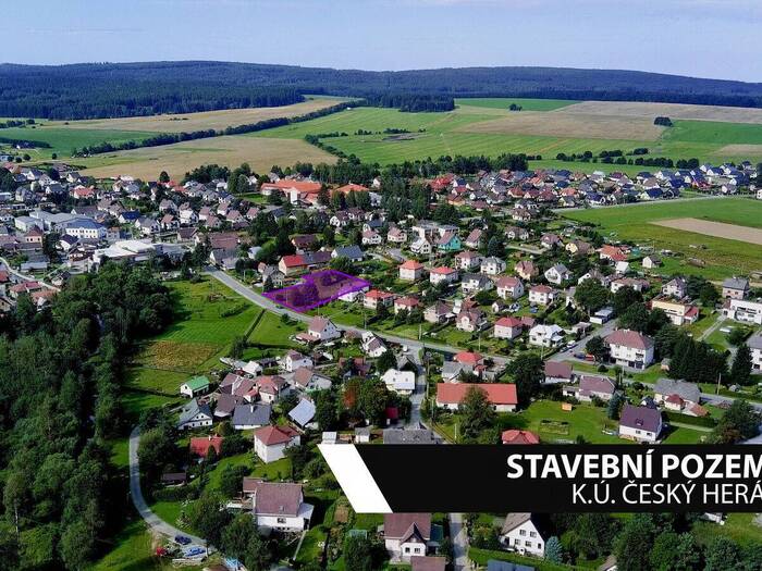 Prodej pozemku pro bydlení 2518 m² — Kraj Vysočina, Herálec