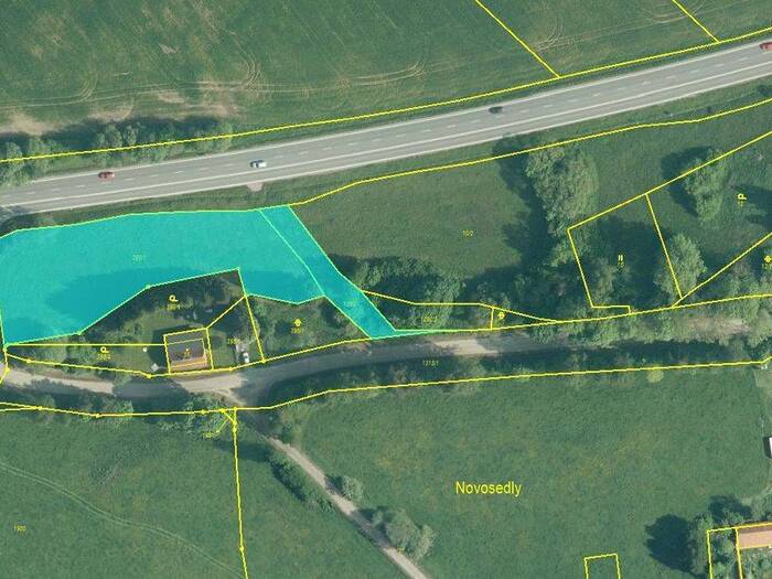Prodej louky 3746 m² — Kájov, Jihočeský kraj