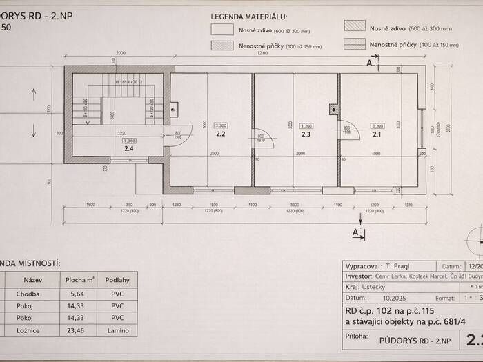 Prodej rodinného domu 152 m² — 102, Litoměřice