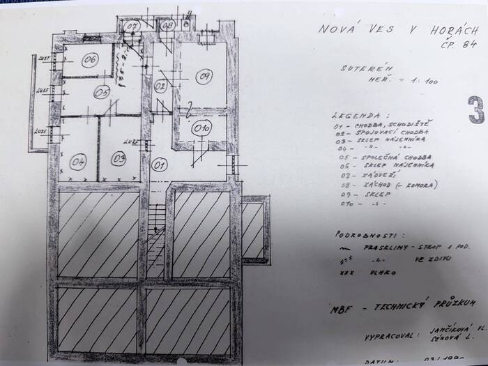 Prodej rodinného domu 200 m², pozemek 95 m² — Nová Ves v Horách, Most, Ústecký kraj
