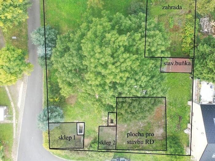 Prodej pozemku pro bydlení 996 m² — Výsluní, Ústecký kraj