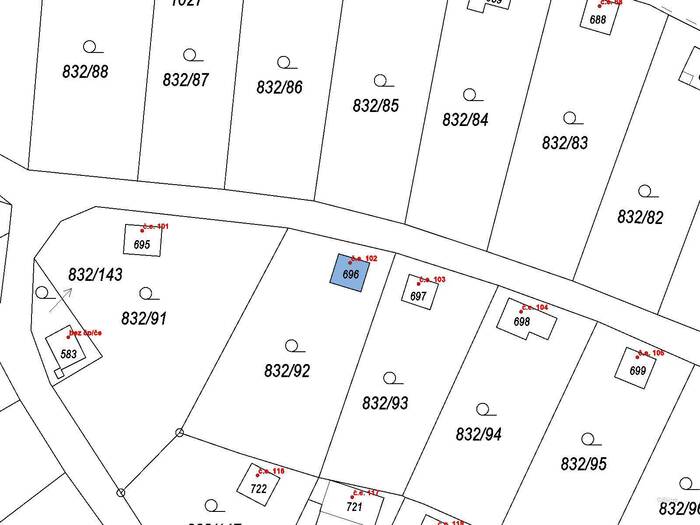 Prodej zahrady 509 m² — Ústecký kraj