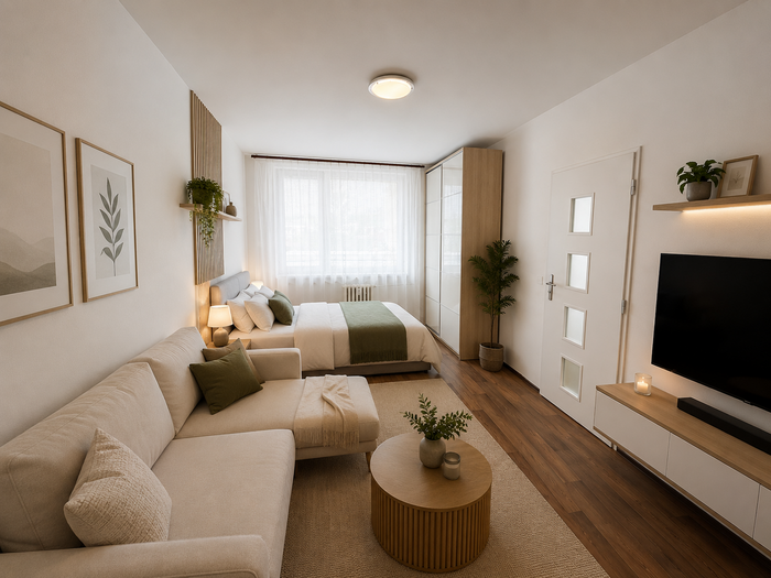 Pronájem bytu 2+kk, 42 m² — Revoluční, Litoměřice