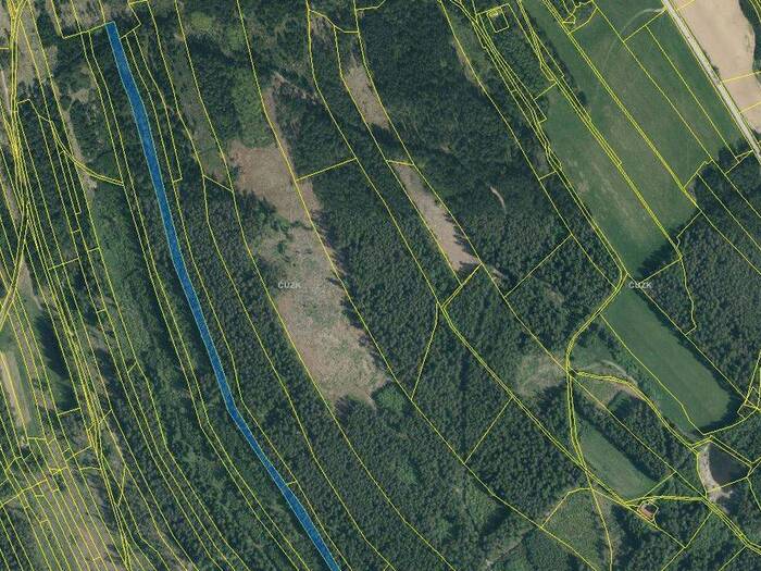Prodej lesního pozemku 4056 m² — Jihočeský kraj