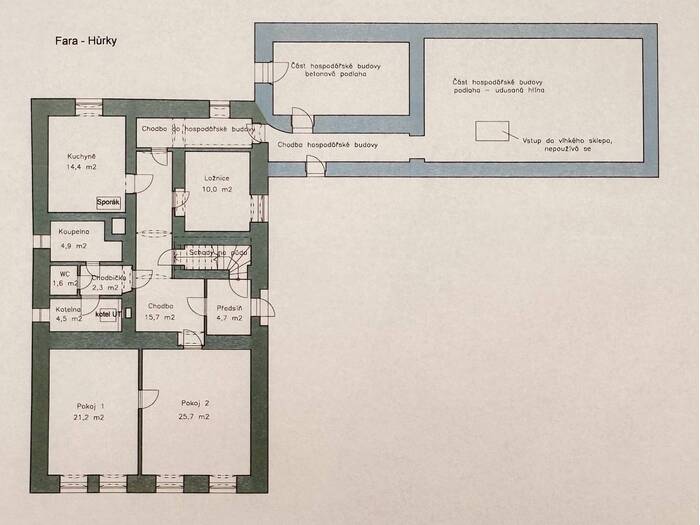 Prodej rodinného domu 306 m² — Nová Bystřice, Jihočeský kraj
