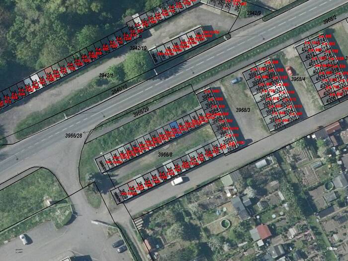 Pronájem garáže 20 m² — Spořická, Chomutov, Ústecký kraj